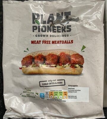Plant Pioneers Meat Free Meatballs