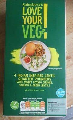 Indian Inspired Lentil Quarter Pounders