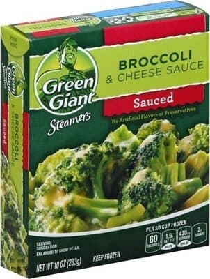 Sauced Broccoli & Cheese Sauce