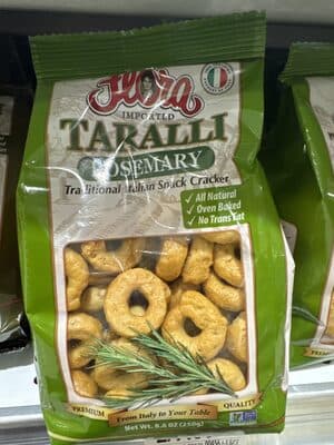 Italian Love Knots Taralli, Rosemary