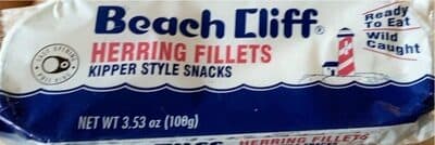 Herring Fillets Kipper Style Snacks