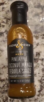Pineapple Coconut Mango Tequila Sauce