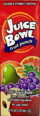 Juice Bowl Fruit Juice