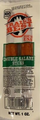 Trail's Best Natural Smoke Flavor Double Salami Sticks