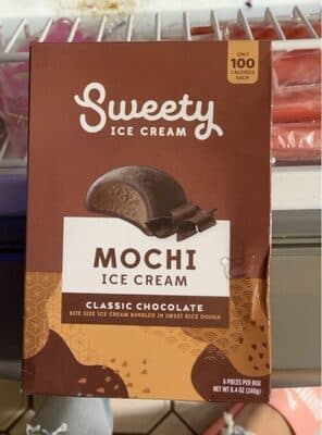 Classic Chocolate Mochi Ice Cream