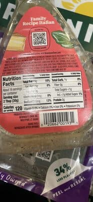 Family Recipe Italian Dressing