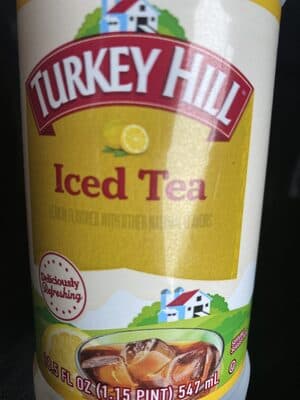 Lemon Flavored Iced Tea
