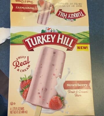 Strawberry Fruit & Cream Bars