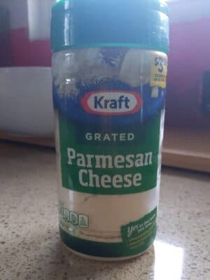 Kraft 100% Grated Parmesan Cheese