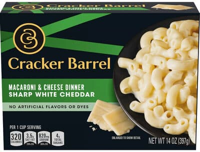 Sharp White Cheddar Macaroni & Cheese Dinner