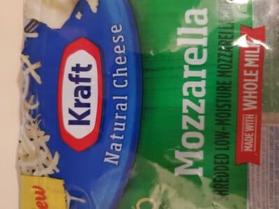 Mozzarella Shredded Low-Moisture Natural Cheese