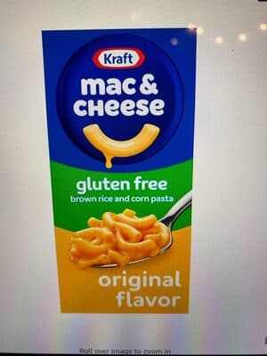Gluten free mac and cheese