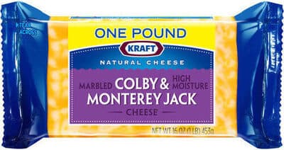 Colby Jack & High-Moisture Monterey Jack Natural Cheese