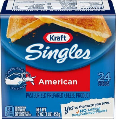 American Singles Cheese Slices
