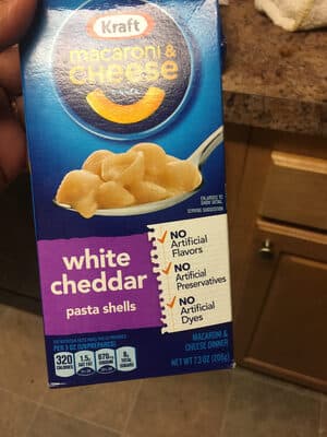 White Cheddar Pasta Shells Macaroni & Cheese Dinner