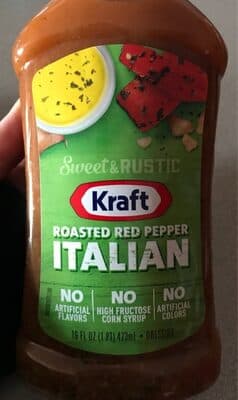 Roasted Red Pepper Italian Dressing