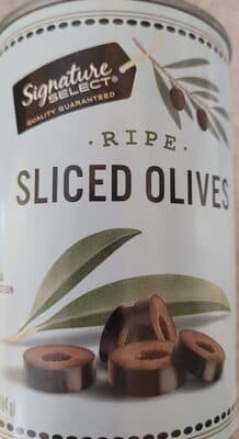 Ripe Sliced Olives