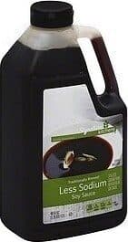 Less Sodium Soy Sauce