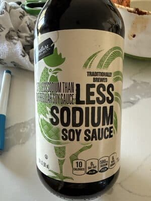 Less Sodium Soy Sauce