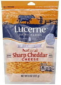 Sharp Cheddar Reduced Fat Shredded Cheese