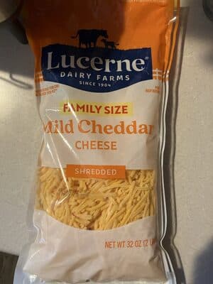 Mild Cheddar Shredded Cheese