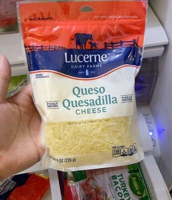 Queso Quesadilla Finely Shredded Cheese