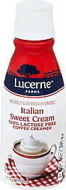 Italian Style Sweet Cream Coffee Creamer
