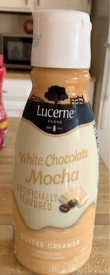 White Chocolate Mocha Flavored Coffee Creamer