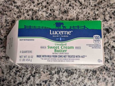 Sweet Cream Butter, Unsalted