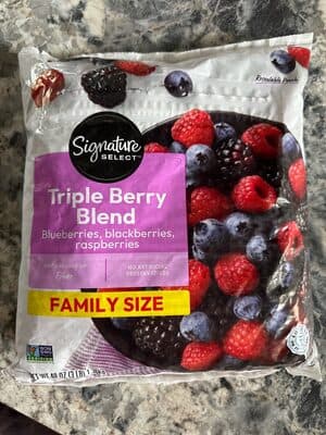 Triple Berry Blend Blueberries, Blackberries & Raspberries