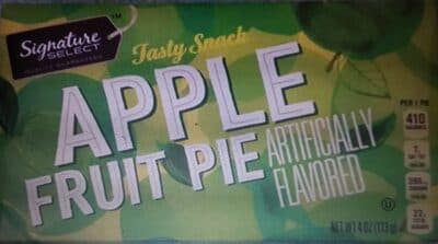 Apple fruit pie