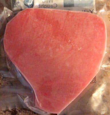 Wild Caught Yellowfin Tuna Steak