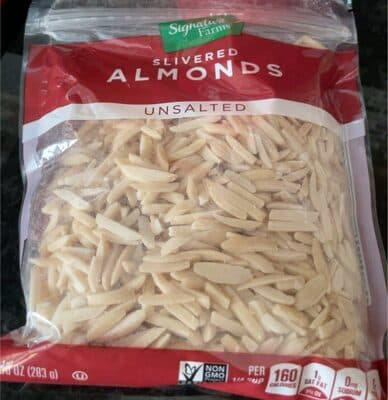 Unsalted Slivered Almonds