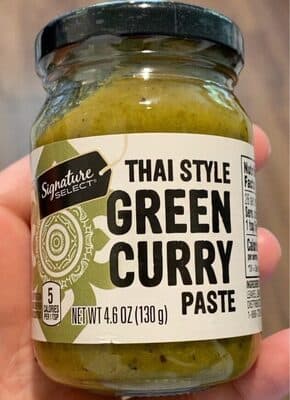 Thai Style Green Curry Paste