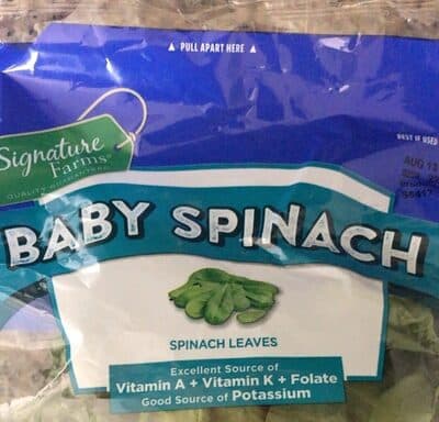Baby Spinach Leaves