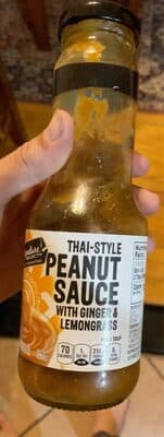 Thai-Style Peanut Sauce with Ginger & Lemongrass