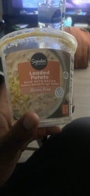 Loaded Baked Potato Soup with Bacon