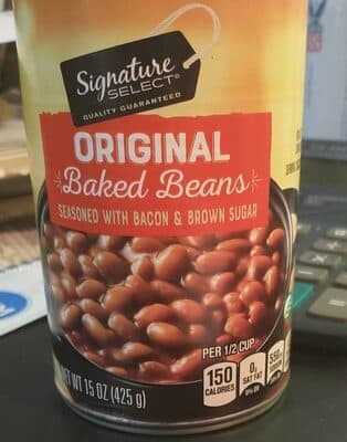 Original Baked Beans Seasoned With Bacon & Brown Sugar