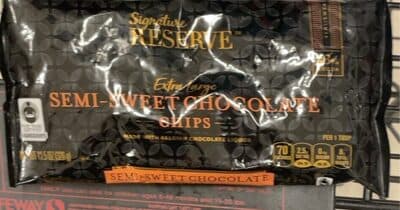 Semi-Sweet Chocolate 43% Cocoa Extra Large Chips