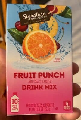 Fruit Punch Flavored Drink Mix