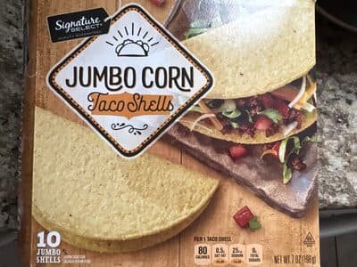 Jumbo Corn Taco Shells