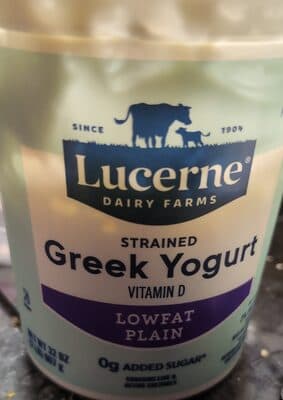 Strained Greek Yogurt Lowfat Plain