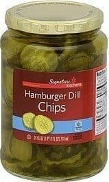 Hamburger Dill Pickle Chips
