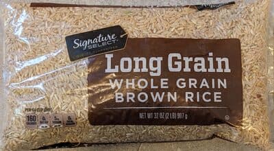 Brown Long Whole Grain Rice