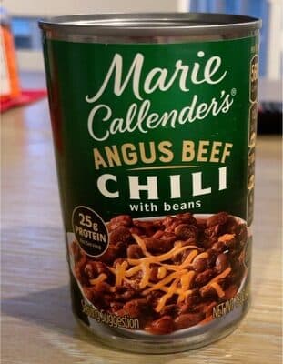 Angus Beef Chili With Beans