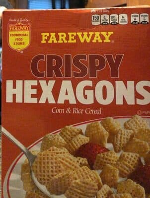 Crispy Hexagon Corn & Rice Cereal