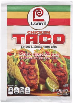 Chicken Taco Spices & Seasonings Mix