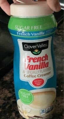 French Vanilla Flavored Non-Dairy Coffee Creamer
