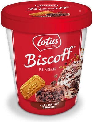 Ice Cream With Chocolate Brownies