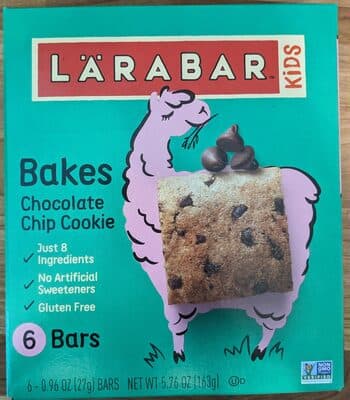 Chocolate Chip Cookie Bakes Bars